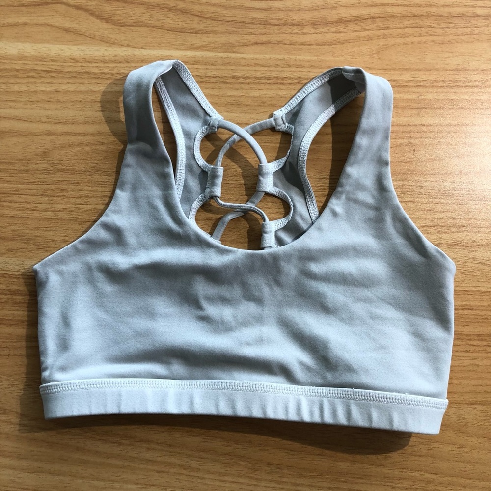 BuffBunny Charis Gray Sports Bra